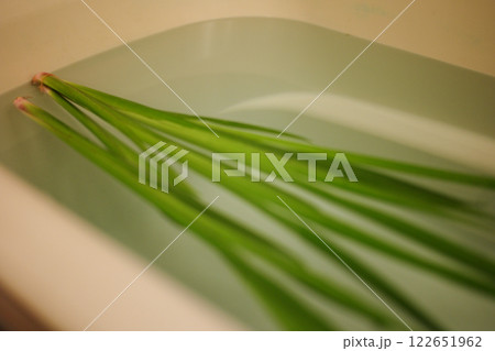 端午の節句の菖蒲湯 122651962