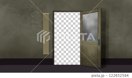 舊辦公室門(打開) 舊辦公室門(打開) 122652584