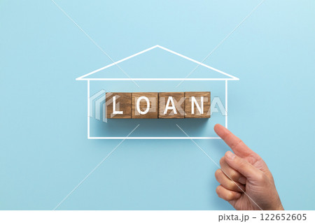 住宅ローン　イメージ写真　LOAN 122652605