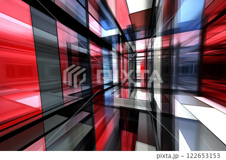 Abstract geometric design with vibrant colors Abstract geometric design with vibrant colors 122653153