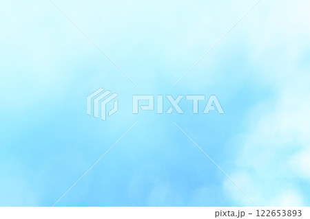 くすみ青色系ふんわりな背景 玉ボケ・丸ボケ くすみ青色系ふんわりな背景 玉ボケ・丸ボケ 122653893
