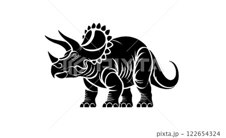 トリケラトプス トリケラトプス 122654324