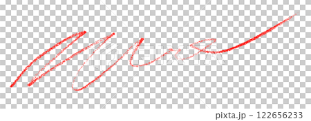 red pencil strokes isolated on transparent background red pencil strokes isolated on transparent background 122656233