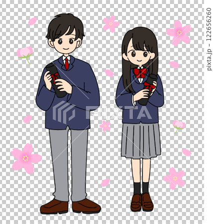 畢業典禮人物插圖 畢業典禮人物插圖 122656260
