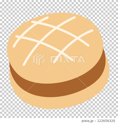 Burger illustration for fast food, junk food, department store, cafe, restaurant, menu, recipe, cook book, brunch, dinner, bakery, pastry, cute patch, brooch, print, sticker, meat logo, icon, weekends 122656320