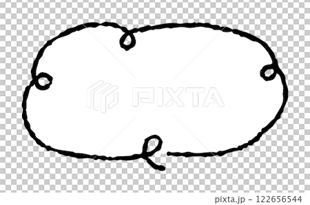 簡單的手繪對話泡泡素材 122656544