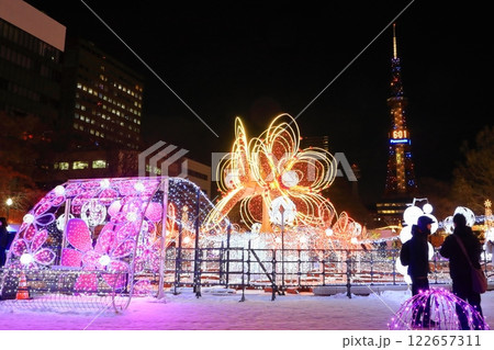 北海道 さっぽろホワイトイルミネーション 北海道 さっぽろホワイトイルミネーション 122657311