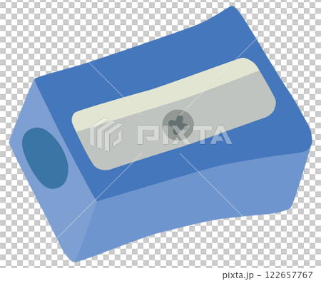Mini pencil sharpener Stationery Vector material 122657767