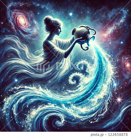 幻想的な水瓶座 122658878