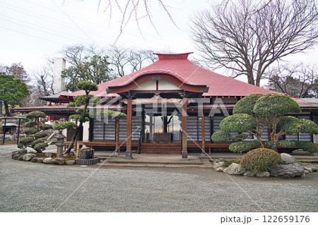 相州　七福神巡り（白峰寺、寿老人）（冬、二月） 122659176