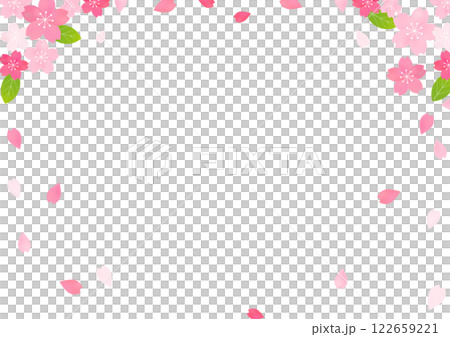 Beautiful spring background material with cherry blossoms 1 Beautiful spring background material with cherry blossoms 1 122659221