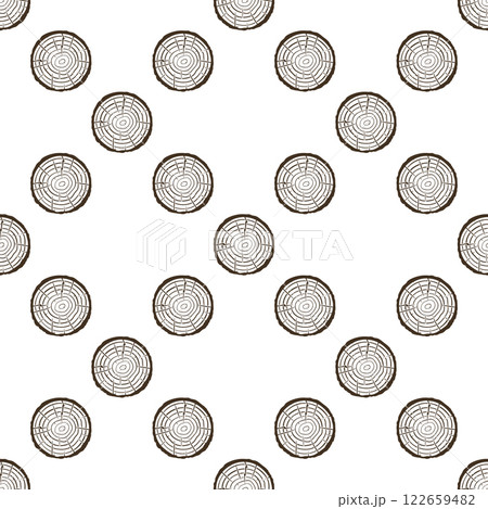 Growth Rings on tree vector concept linear seamless pattern 122659482