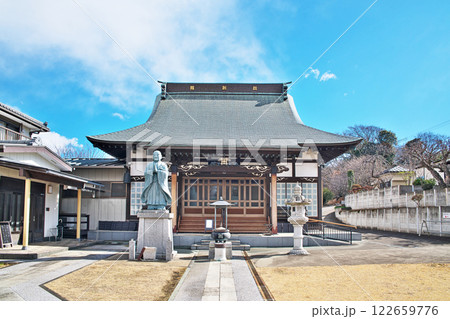 相州　七福神巡り（妙伝寺、毘沙門天）（冬、二月） 122659776