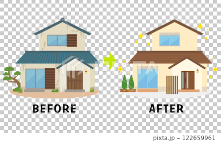 家庭裝修：之前和之後 122659961