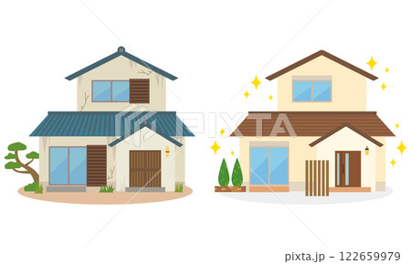 住宅のリフォーム　ビフォーアフター 122659979