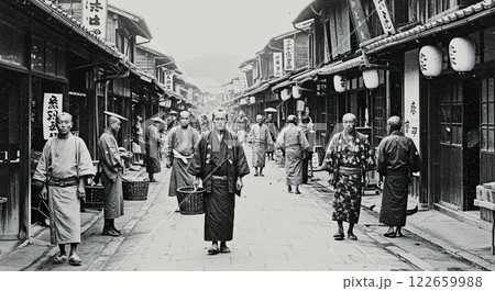 古い昔の写真/江戸時代 122659988
