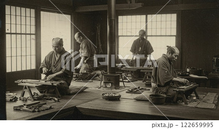 古い昔の写真/江戸時代 122659995