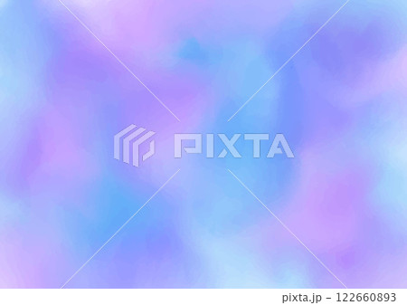 水彩　パープルの背景素材 122660893