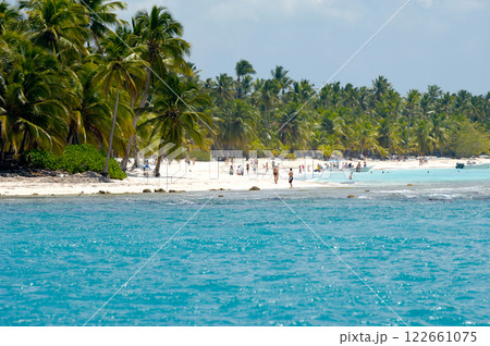 Island with beautiful beach Island with beautiful beach 122661075