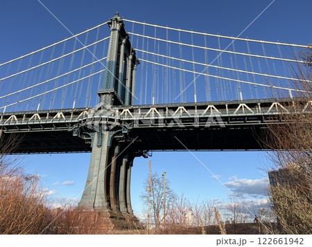 Manhattan Bridge at Brooklyn street,New York 122661942