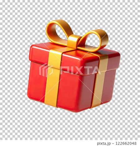 3D pink gift boxes with ribbon in pastel over white background. 122662048