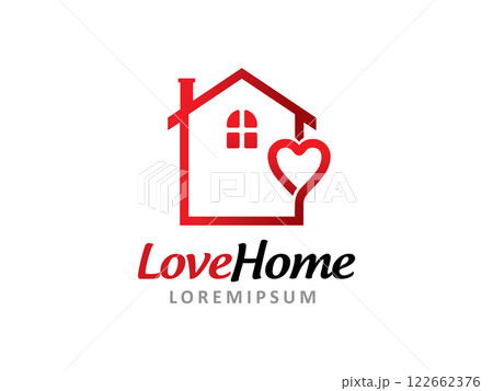 House logo symbol or icon template 122662376