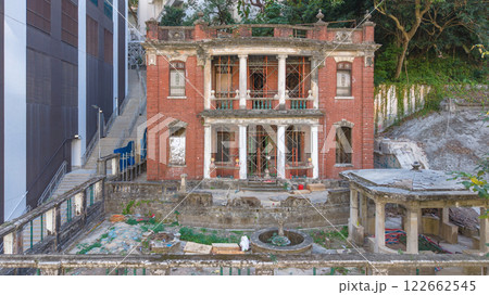 Jan 28 2025 Nam Koo Terrace Historic Landmark Cultural Heritage Hong Kong Jan 28 2025 Nam Koo Terrace Historic Landmark Cultural Heritage Hong Kong 122662545
