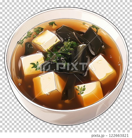 Miso Soup, A Delightful Traditional Japanese Culinary Experience in a Bowl Miso Soup, A Delightful Traditional Japanese Culinary Experience in a Bowl 122663821