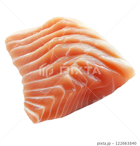 Fresh salmon sashimi a Japanese culinary 122663840