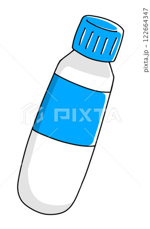 ゆるめシンプルな絵の具2　ベタ塗り 122664347