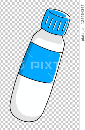 ゆるめシンプルな絵の具2　ベタ塗り 122664347