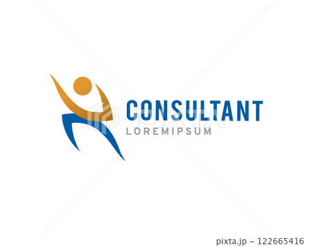 Abstract People logo symbol or icon template Abstract People logo symbol or icon template 122665416
