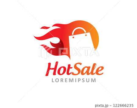 Hot Sale logo symbol or icon template Hot Sale logo symbol or icon template 122666235