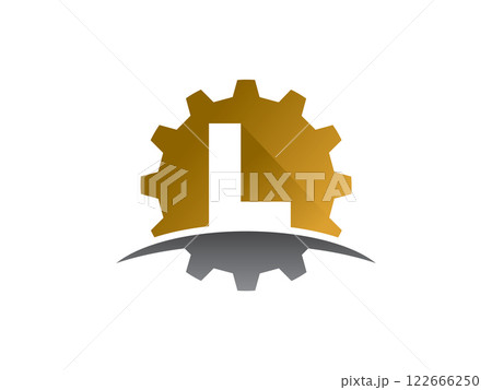 Letter L Gear Technology logo or symbol template design Letter L Gear Technology logo or symbol template design 122666250