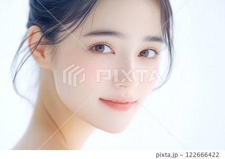 美しい肌の女性「AI生成画像」 122666422