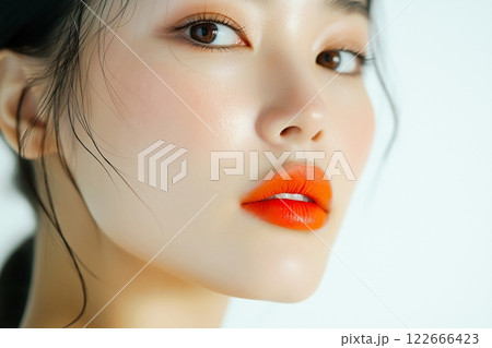 美しい肌の女性「AI生成画像」 122666423