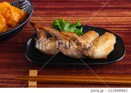 手羽先の塩焼き 122666662