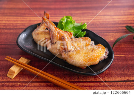 手羽先の塩焼き 122666664