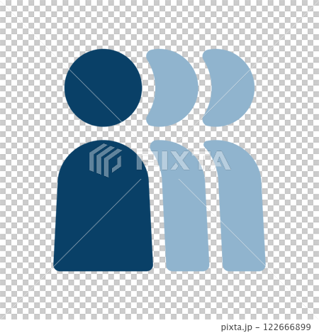 Icon illustration of three people 122666899