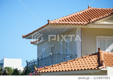 Houses in a seaside resort in Greece 122667001