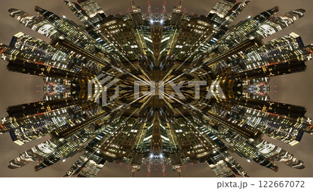 london skyline abstract tiny planet pattern london skyline abstract tiny planet pattern 122667072