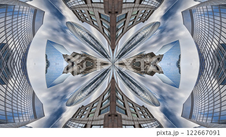 london skyline abstract tiny planet pattern london skyline abstract tiny planet pattern 122667091
