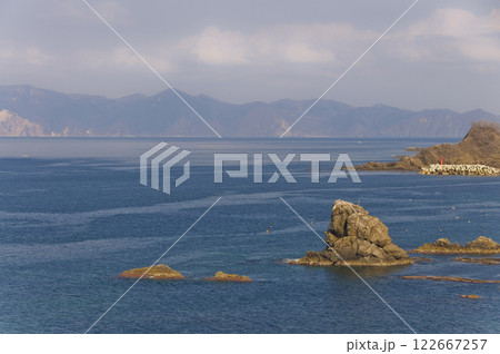 津軽国定公園、袰月海岸からの眺め　青森 122667257