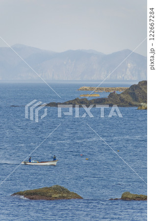 津軽国定公園、袰月海岸からの眺め　青森 122667284
