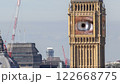 big ben in london, england with the clock face replaced with eye 122668775