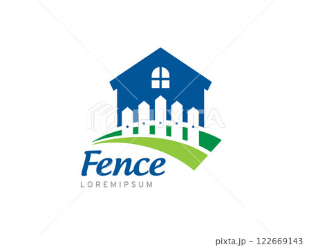 Fence logo symbol or icon template 122669143