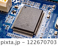 コンピューター上の基盤AIの俯瞰クローズアップ 122670703