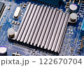 コンピューター上の基盤AIの俯瞰クローズアップ 122670704