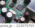 コンピューター上の基盤AIの俯瞰クローズアップ 122670705