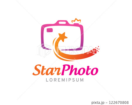 Photography logo symbol or icon template 122670808